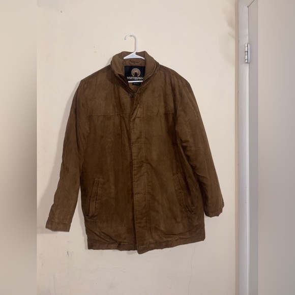 Weatherproof Other - Weatherproof Mens
Microsuede Quilted Lined Jacket
Brown Size L